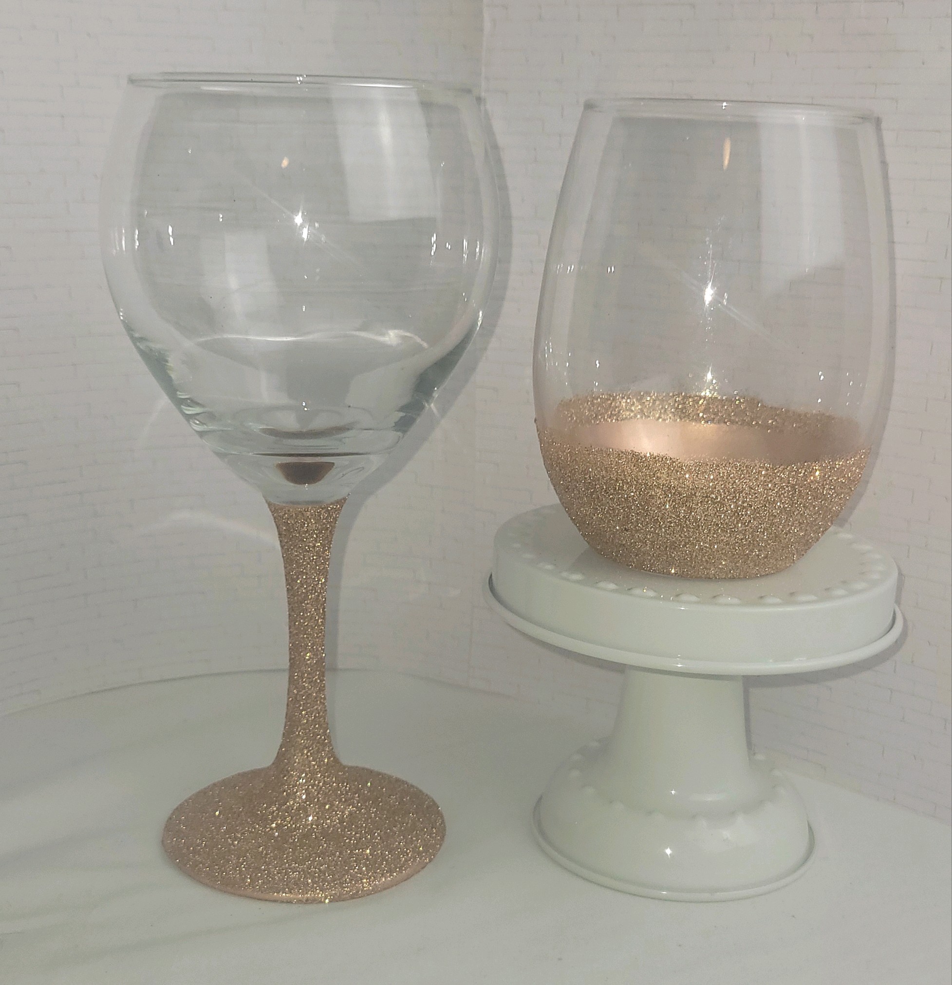 Dipped Wine Glass Sets — original handmade product photograph